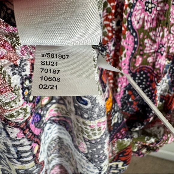 Loft floral smocked maxi dress NWT - Picture 11 of 13